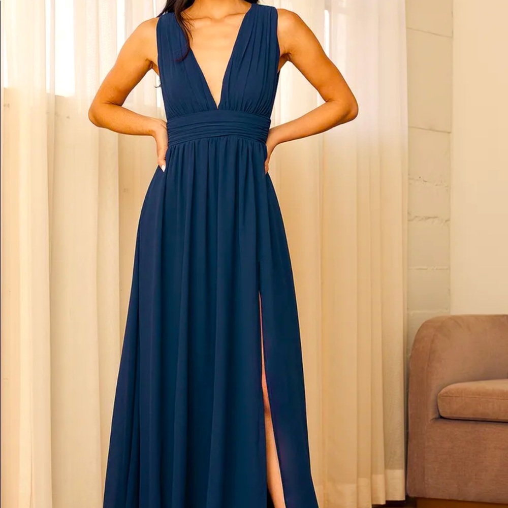 NWT Lulu’s Heavenly Hues Maxi Dress